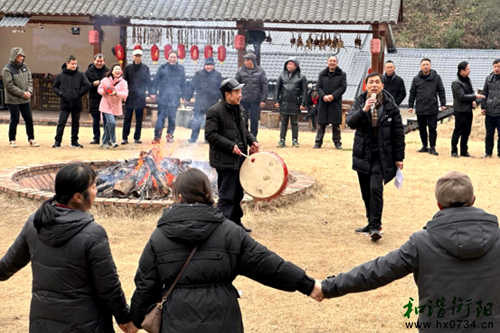 岳庙社区新时代文明实践站举办新年趣味运动会