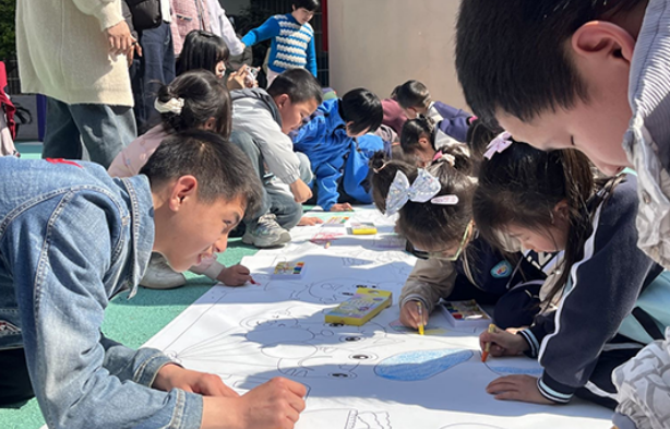衡阳县合顺幼儿园：萌娃走进特校，绘就暖“星”画卷