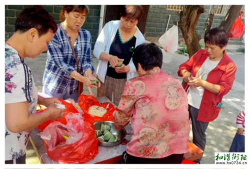 向阳桥街道街道社区：端午包粽传温情，移风易俗树新风