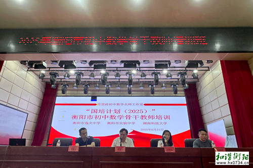 衡阳市实验中学：“数”说国培精彩，智启课堂新章