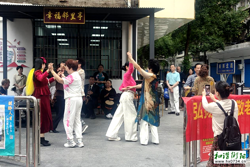 蒸湘区阳辉桥社区:党建引领筑就老人“幸福家园”