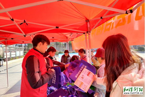 雁峰区岳屏镇开展“统计月”法治宣传活动